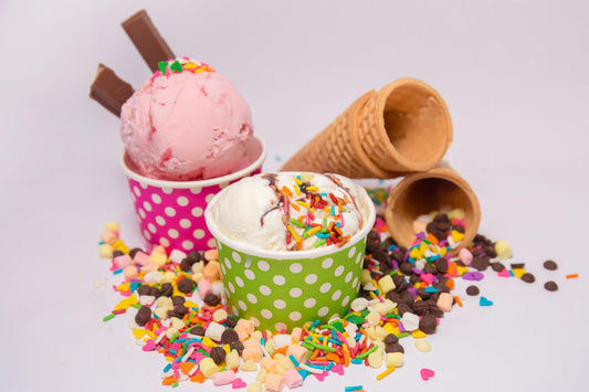 Gelati di vari gusti