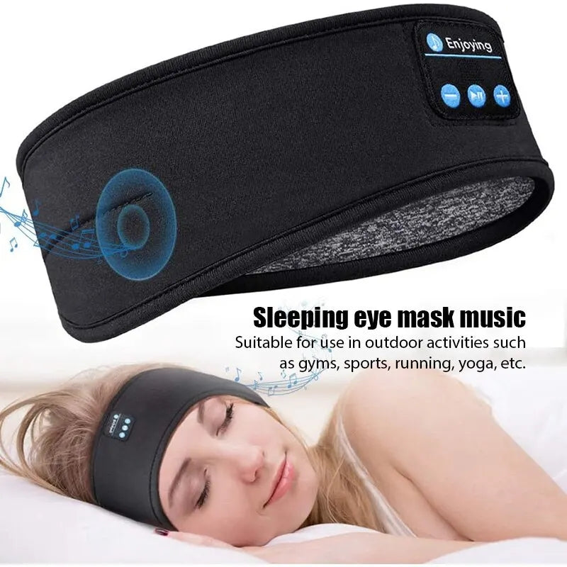 2024 Bluetooth Earphones Sports Headband Sleep 