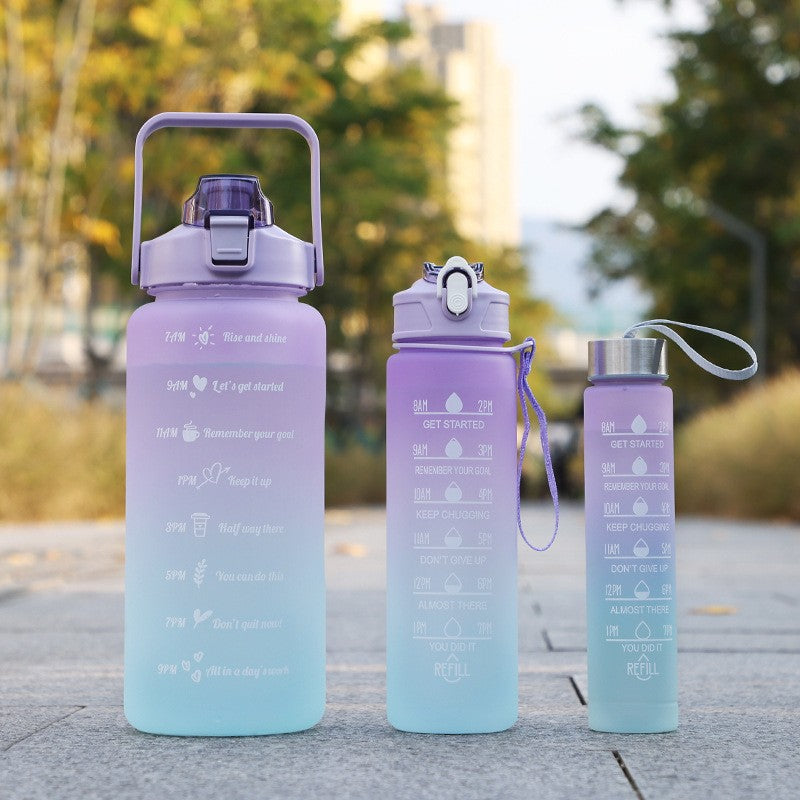 3pcs water bottle set of 2000ml,800ml,300ml 