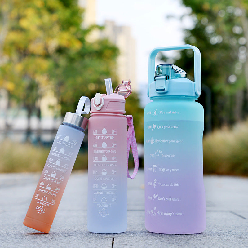 3pcs water bottle set of 2000ml,800ml,300ml 